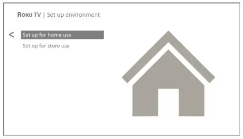 Roku TV™ Version 8.0 - Set up environment