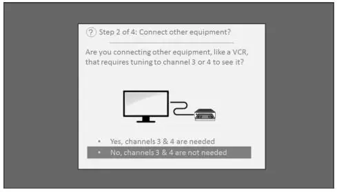 Roku TV™ Version 8.0 - When prompted, select whether to add analog channels