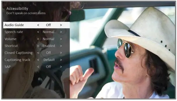Roku TV Version 8.0 - Accessibility (U.S. only)