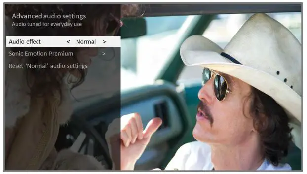Roku TV Version 8.0 - Advanced audio settings – Sonic Emotion Premium