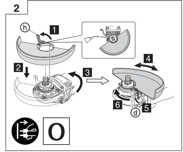 HIKOKI-G18BYE-180mm-7-Inch-Disc-Grinder-with-Trigger-Switch-FIG-2