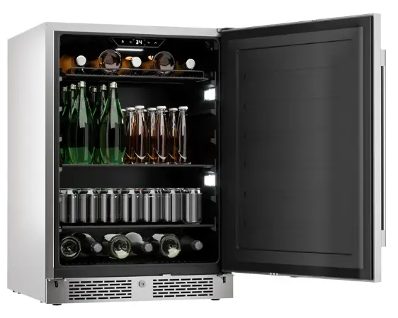 ZEPHYR-PRB24C01AS-OD-Presrv-Outdoor-Single-Zone-Beverage-Cooler-PRO
