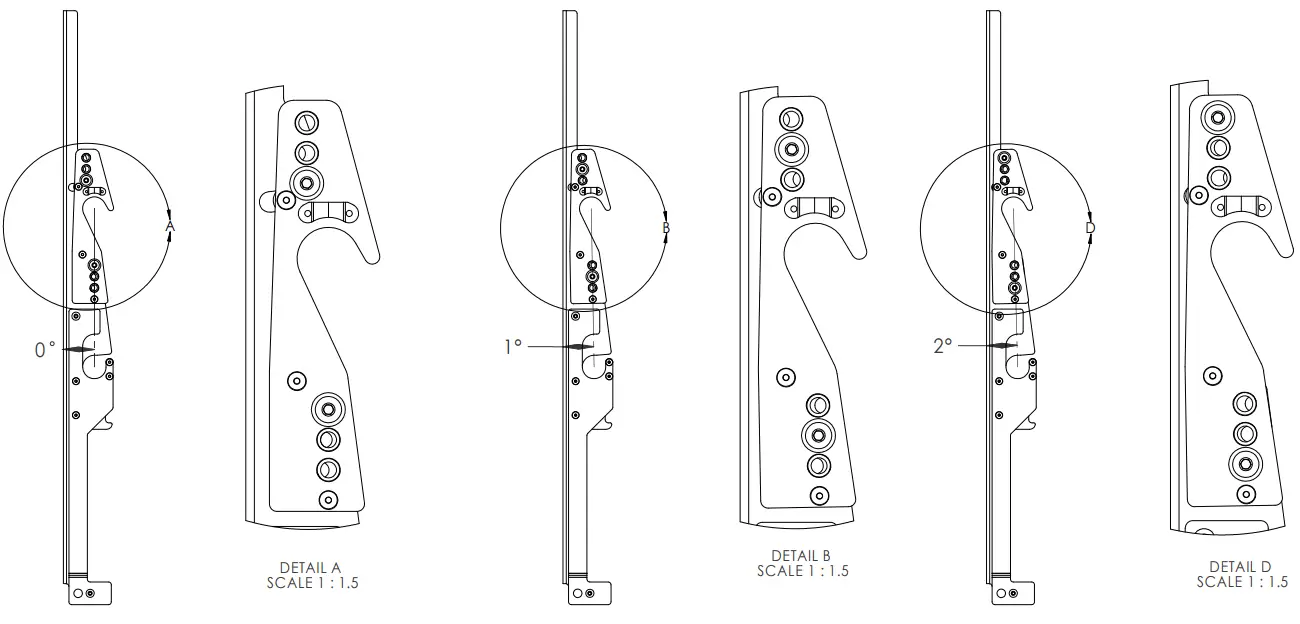 CHIEF KITXWXSM1UP Mounting kit - fig 2