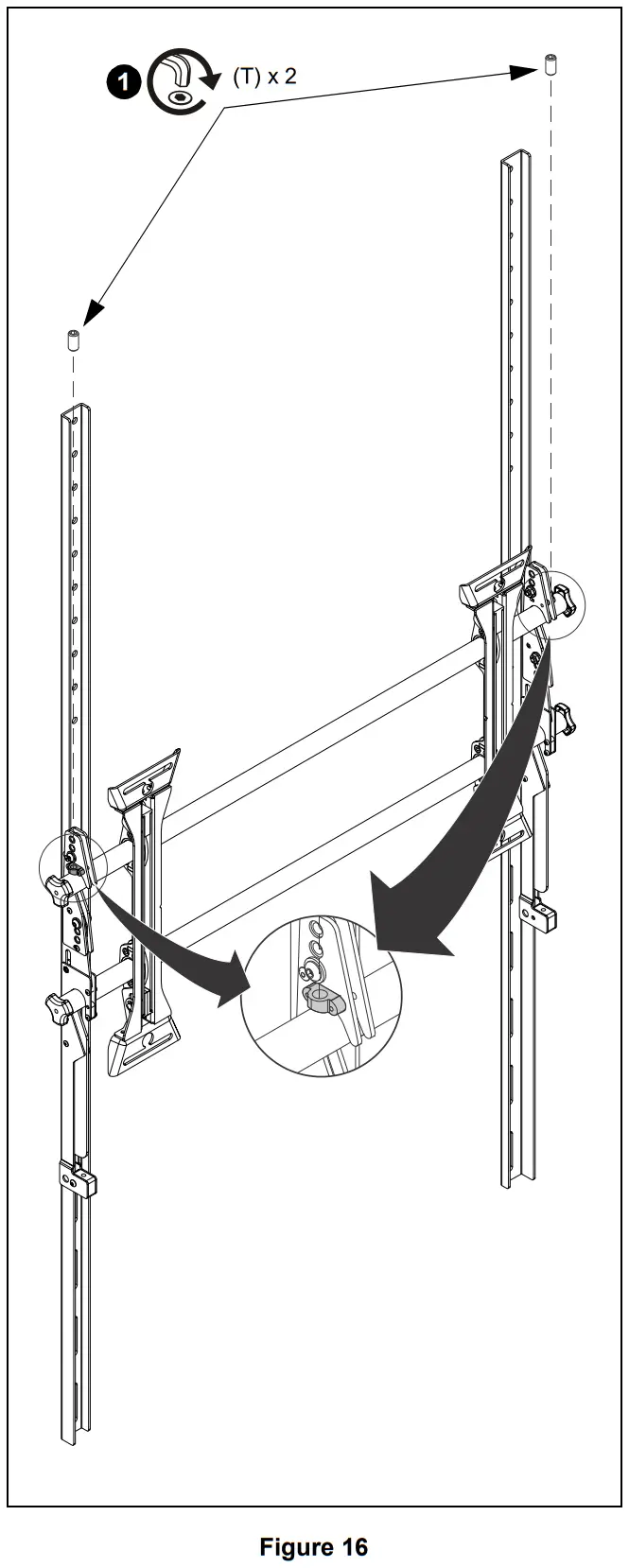 CHIEF KITXWXSM1UP Mounting kit - fig 22