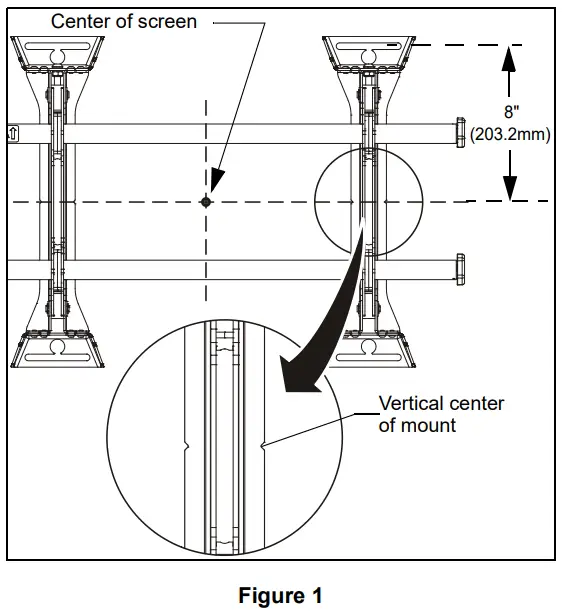 CHIEF KITXWXSM1UP Mounting kit - fig 5