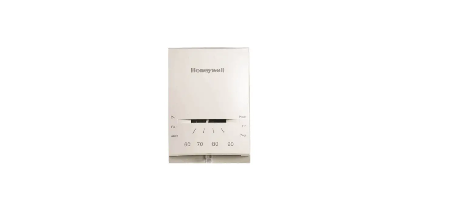 Honeywell Ct50a Standard Low Volt Thermostat Instruction Manual