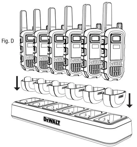 DEWALT DXFRSCH6-300 6 Port Charger-FIG4