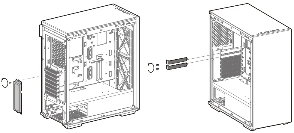 DEEPCOOL MACUBE 310 ATX Mid Tower Case - GPU
