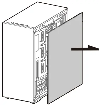 DEEPCOOL MACUBE 310 ATX Mid Tower Case - Removing the Metal Side Panel