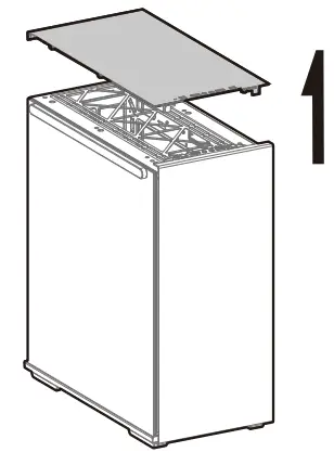 DEEPCOOL MACUBE 310 ATX Mid Tower Case - Removing the Top Panel