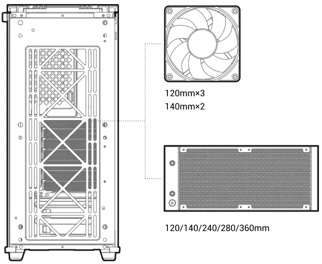 DEEPCOOL MACUBE 310 ATX Mid Tower Case - Specifications 3