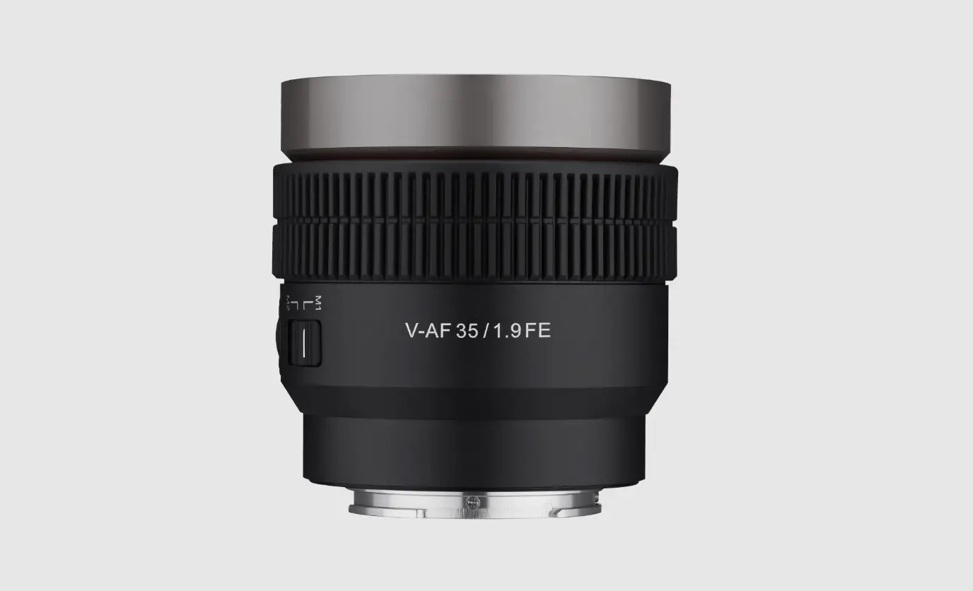 Samyang V-af 35mm T1.9 Fe Compact And Lightweight Lens Instruction Manual Samyang V-af 35mm T1.9 Fe Compact And Lightweight Lens Instruction Manual