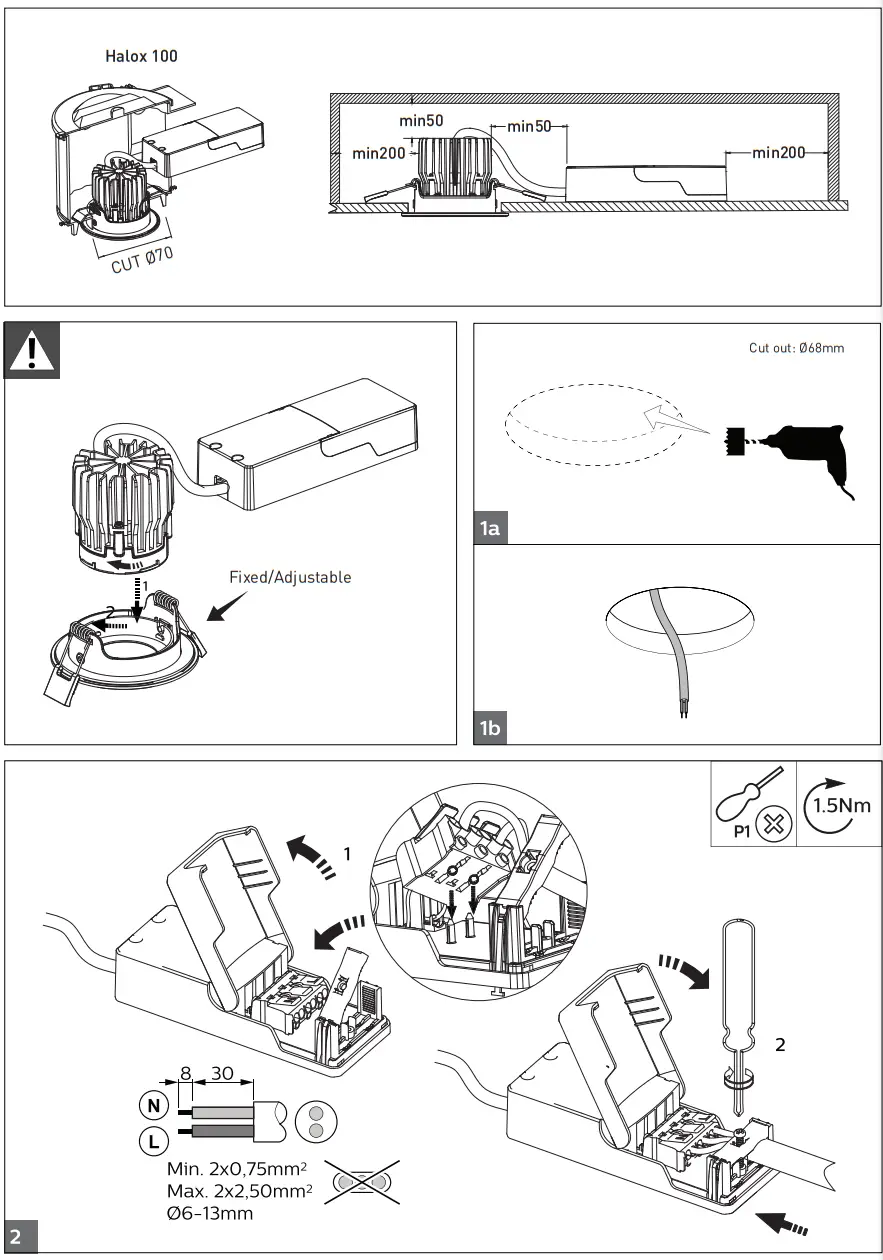 PHILIPS RS155B LED Spot - figure 3