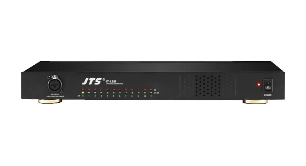 Jts It-12m Interpretation System Base Unit User Manual Jts It-12m Interpretation System Base Unit User Manual