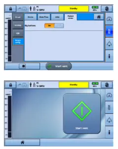Enabling the ‘Big buttons’ mode