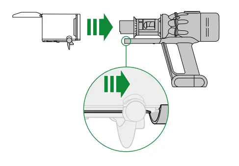 dyson 387402 Humdinger Handheld Vacuum - Cleaning
