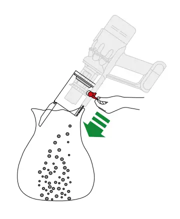 dyson 387402 Humdinger Handheld Vacuum - Emptying2