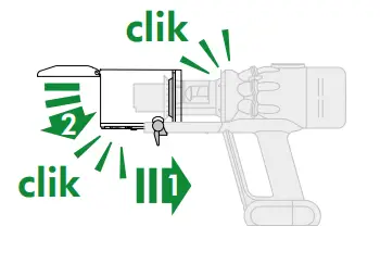 dyson 387402 Humdinger Handheld Vacuum - Emptying5