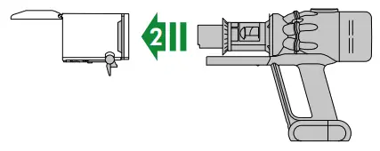 dyson 387402 Humdinger Handheld Vacuum - Emptying6