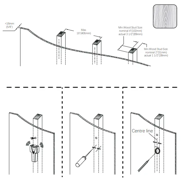 JUSTSTONE ARL506D-ES Full Motion TV Wall Mount Bracket-14