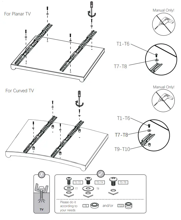 JUSTSTONE ARL506D-ES Full Motion TV Wall Mount Bracket-15