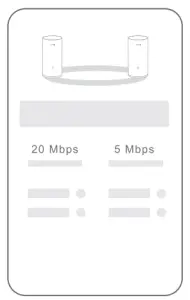 HUAWEI WS5800 WiFi Mesh 2-pack3-pack - power