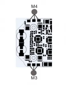 a close up of a clock