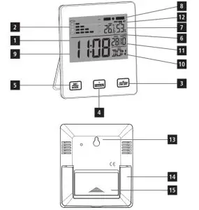 hama 00176967 TH-10 Thermo-