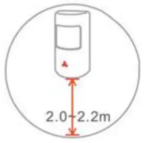 Time2 B07Z3Z5WL8 Noah Home Alarm Security PIR Motion Sensor - Time2 B07Z3Z5WL8 Noah Home Alarm Security PIR Motion Sensor - FIG 4