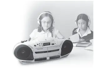 CALIFONE 2455AV-04 Performer Plus Boombox