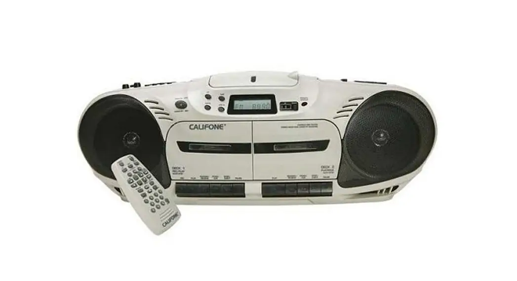 Califone 2455av-04 Performer Plus Boombox User Manual Califone 2455av-04 Performer Plus Boombox User Manual