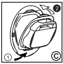 To remove the container 3