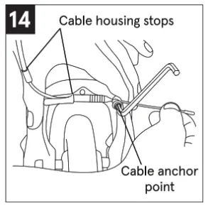 retrospec 3461 Barron Comfort Hybrid Bike 21 Speed with Wide - fig 6