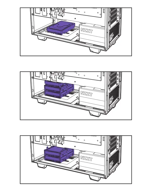Nzxt Compact Mid-Tower ATX Case [H510, H510i] HDD Drive Installation 2