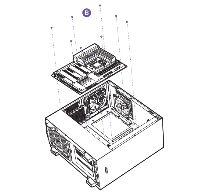 Nzxt Compact Mid-Tower ATX Case [H510, H510i] Motherboard Installation