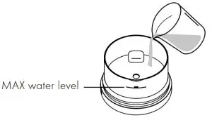 NEOM 1104003 Wellbeing Pod Luxe Essential Oil Diffuser - mark level
