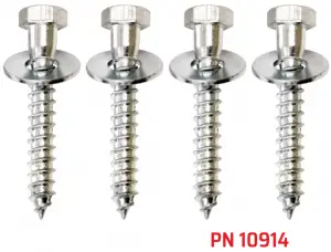 a close up of a screw