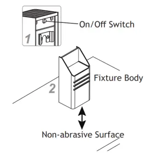 VOLT VSDL-6012-PWH Solar Landscape Lighting-Test Solar Light