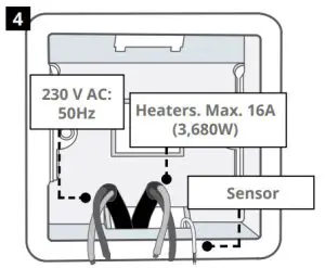 Warmup 6iE WiFi Thermostat - 4