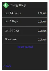 Warmup 6iE WiFi Thermostat - Monitor works
