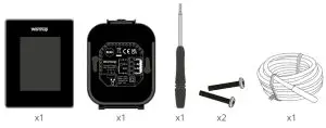 Warmup 6iE WiFi Thermostat - Pack Contents