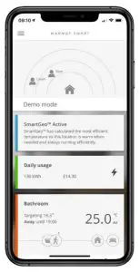 Warmup 6iE WiFi Thermostat - SmartGeo