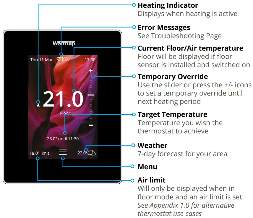 Warmup 6iE WiFi Thermostat - Welcome to the 6iE