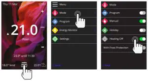 Warmup 6iE WiFi Thermostat - switch