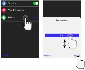 Warmup TM 6iE Smart Wifi Thermostat for Underfloor Heating - Settings 6