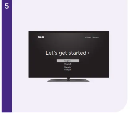 StreamingRoku RSS4K Streaming Stick 4K Voice Remote and TV Control- STEP 5Roku RSS4K Streaming Stick 4K Voice Remote and TV Control- STEP 5