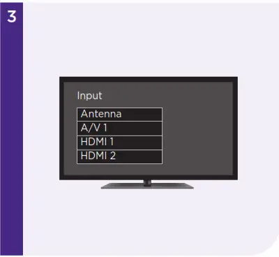 Roku RSS4K Streaming Stick 4K Voice Remote and TV Control- Select input