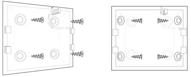 MotionProtect or MotionProtect Plus - Ajax MotionProtect detector hould be attached to a vertical surface