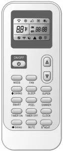 perfect aire 3PAMSHQCW18 U230 Remote Control - Room temperature