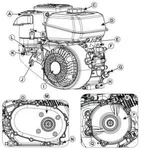 KOHLER CH395DF Engine Command Pro - overview